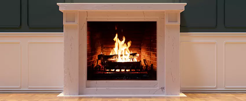 Decorative Electric Fireplace Installation in Palm Harbor, Florida