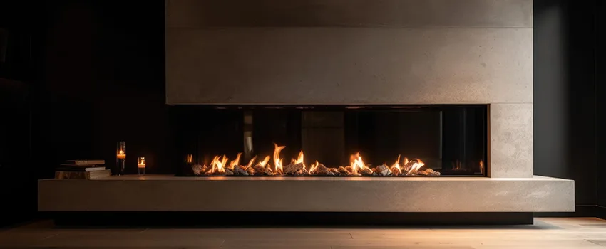 Gas Fireplace Ember Bed Design Services in Palm Harbor, Florida