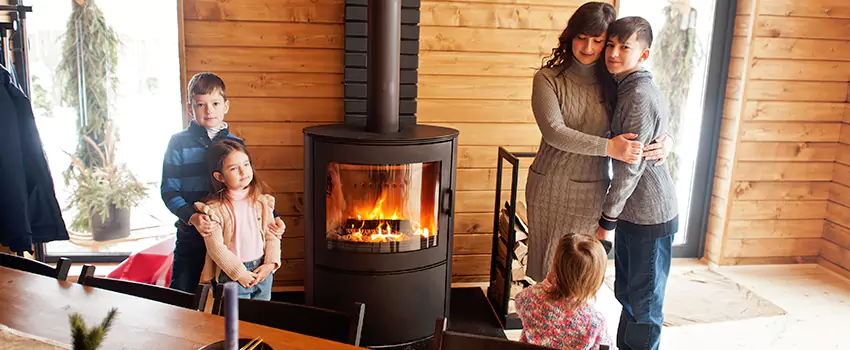 Morso Cast Iron Fireplace Insert Installation in Palm Harbor, Florida