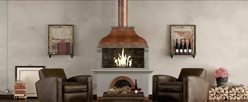 Thelin Hearth Products Providence Pellet Insert Fireplace Installation in Palm Harbor, FL