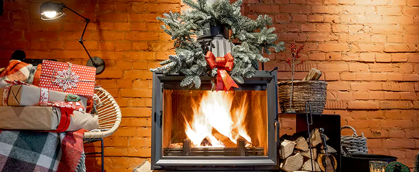 Travis Industries Linear Gas Fireplace Installation in Palm Harbor, Florida