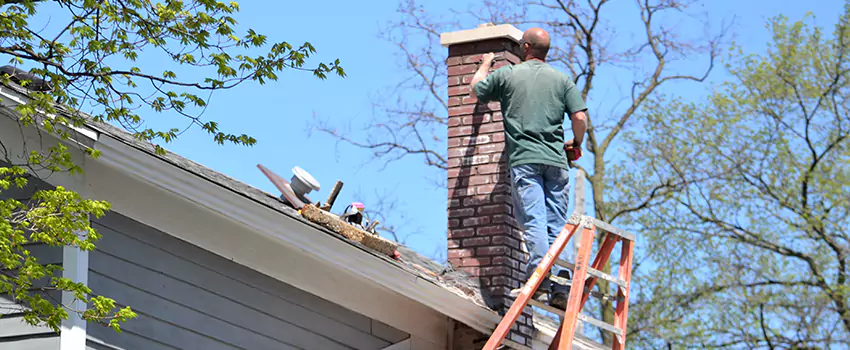 Vinyl and PVC Chimney Flashing Installation in Palm Harbor, FL