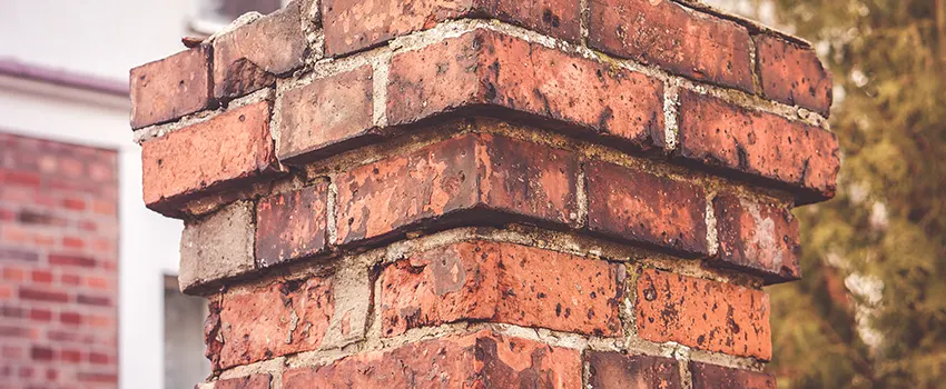 Cracked Chimney Bricks Repair Cost in Palm Harbor, Florida