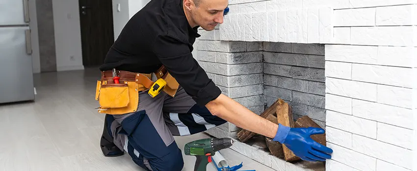 Fireplace Damaged Damper Frame Repair Services in Palm Harbor, Florida