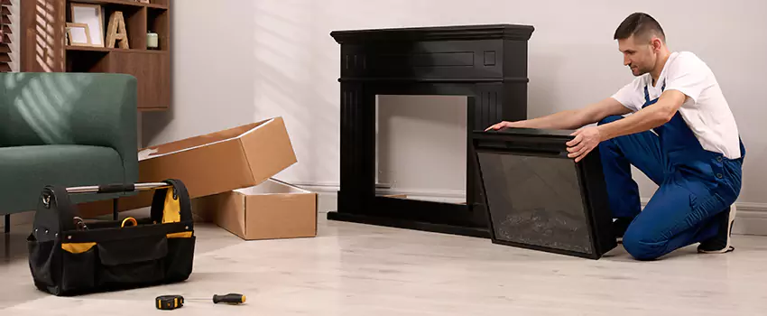 Old Rusted Metal Fireplace Repair And Replacement in Palm Harbor, FL