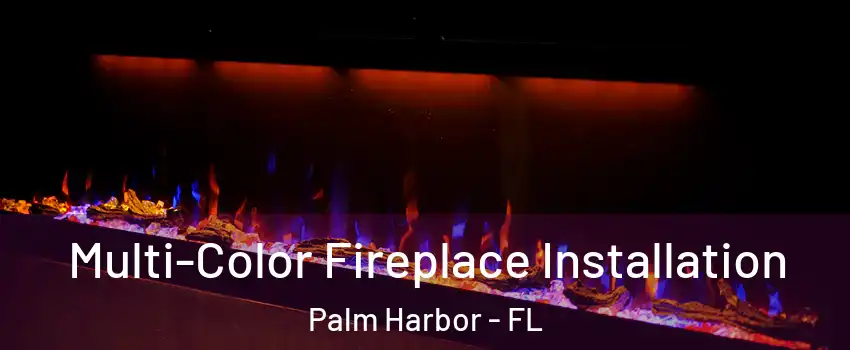  Multi-Color Fireplace Installation Palm Harbor - FL