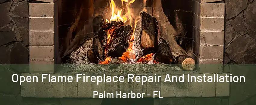  Open Flame Fireplace Repair And Installation Palm Harbor - FL